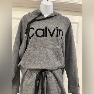 Calvin Klein Performance Gray Hoodie and Pants Set